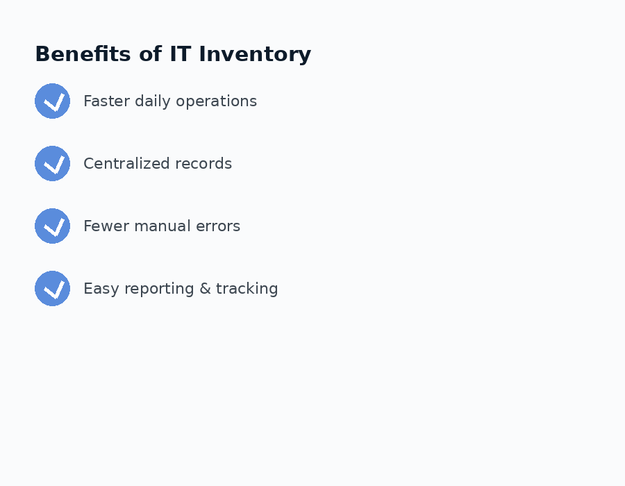 IT Inventory Benefits