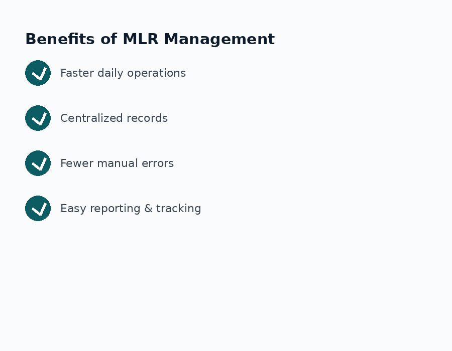 MLR Benefits