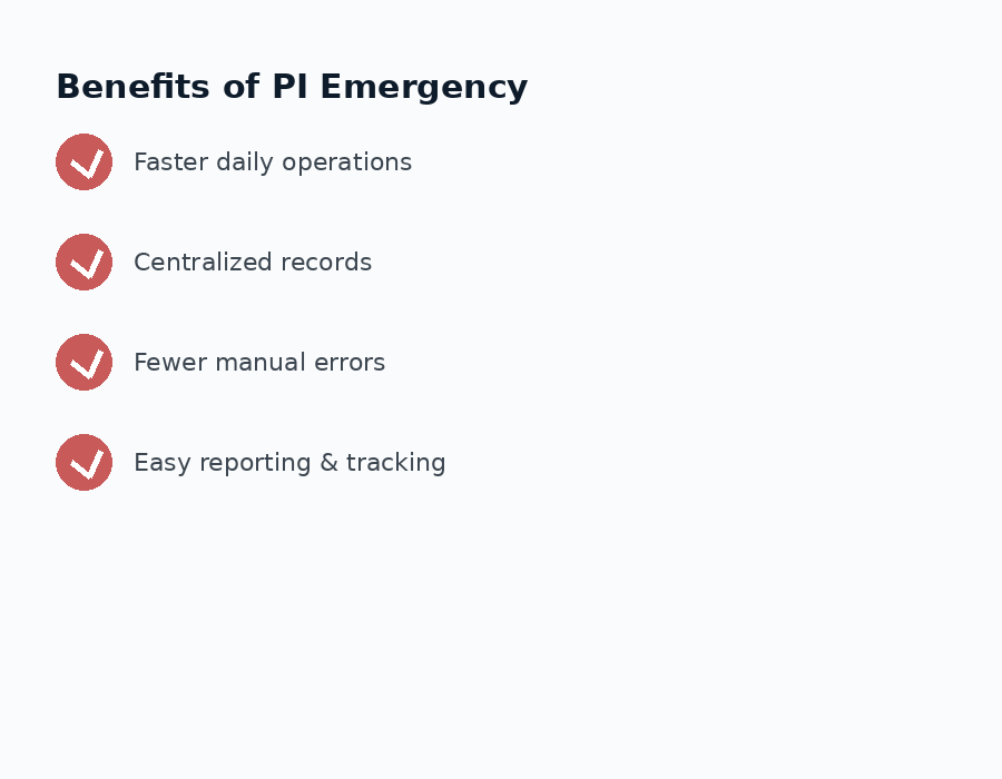 PI Emergency Benefits