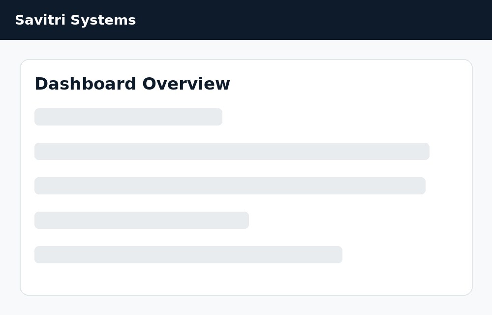 Dashboard