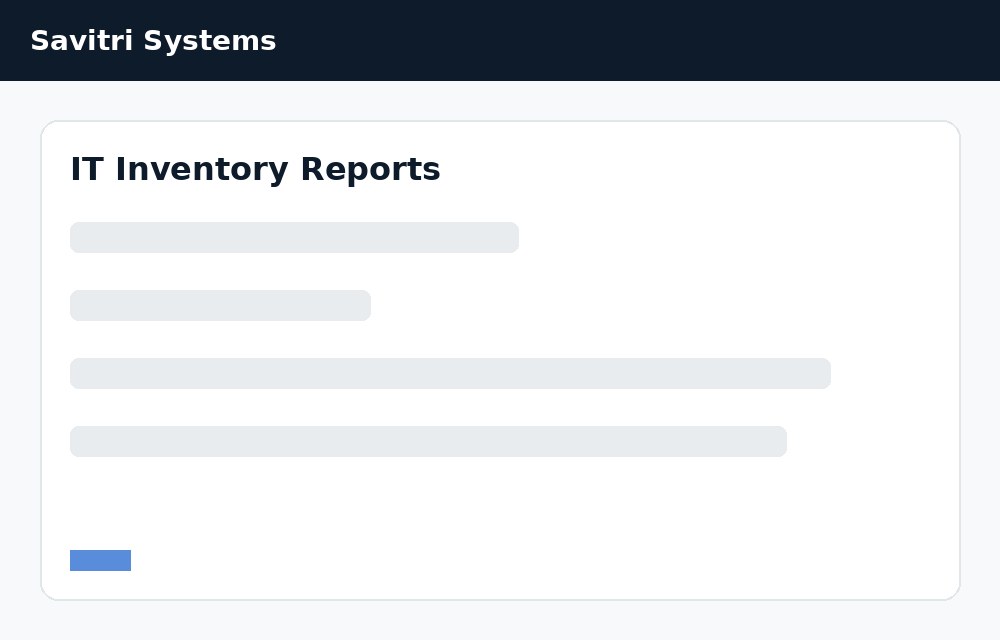 Inventory Reports