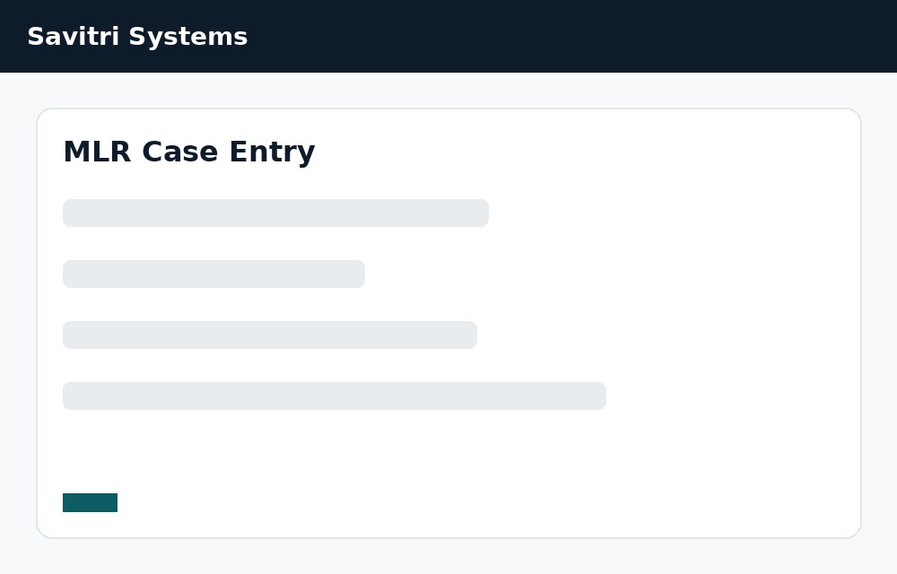 Case Entry