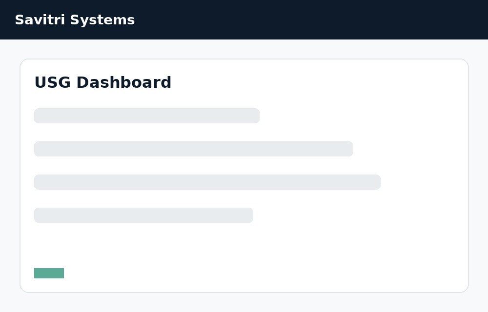 USG Dashboard